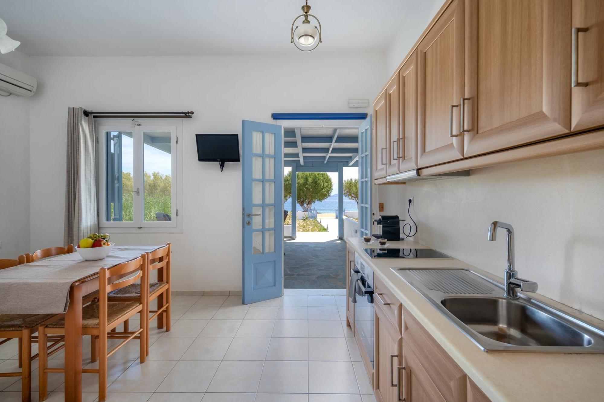 Galazio Seaside Apartments Livadakia المظهر الخارجي الصورة