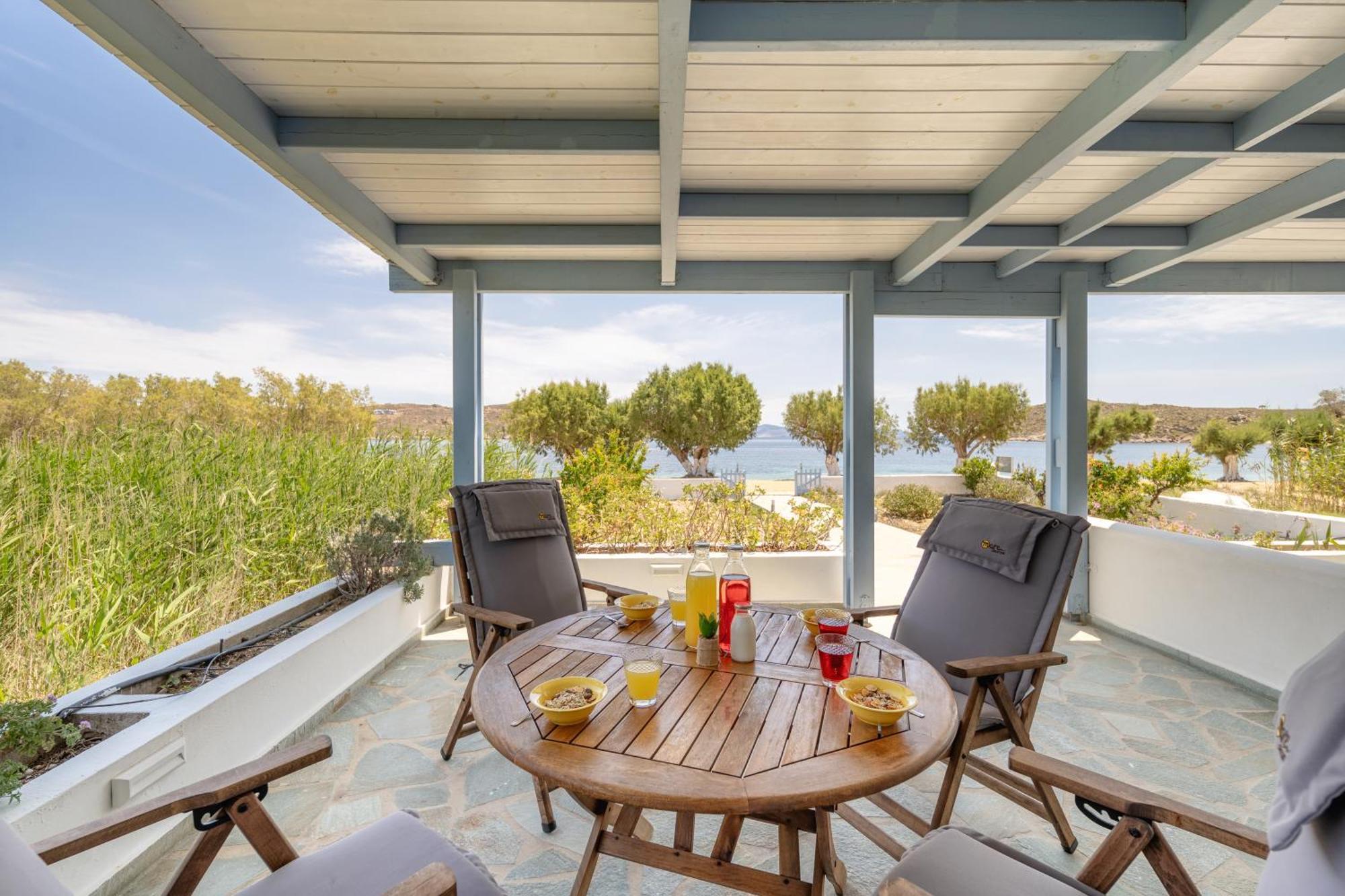 Galazio Seaside Apartments Livadakia المظهر الخارجي الصورة